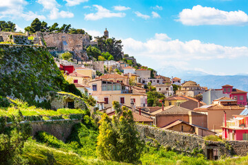 Fototapeta premium Nafplio, Greece aerial view