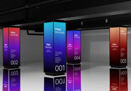 Building Pillar Mockup