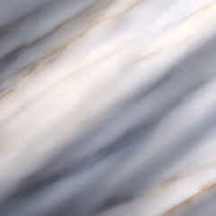 Obraz premium Polished natural marble stone surface with elegant white, grey, and subtle gold veins creating a luxurious abstract pattern
