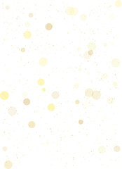 Obraz premium Gold glitter particles, confetti, dust, and sparkles
