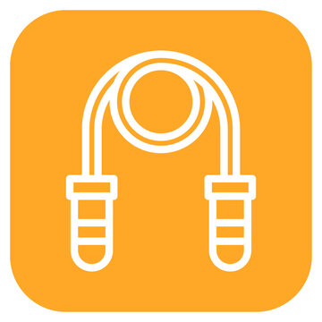 Skipping Rope Icon Style