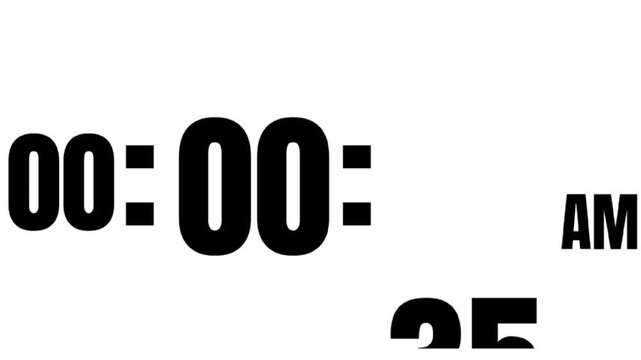 30 Second to 1 Minute Digital Timer for Workouts and Tutorials