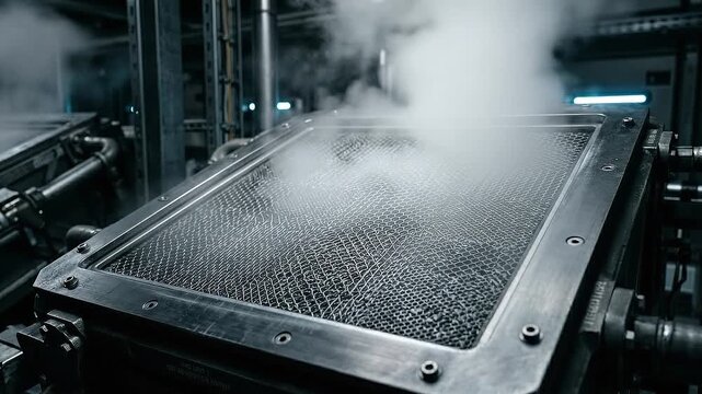 Decarbonization industry steam metal mesh heat exchanger industrial equipment innovation efficiency metal filter mesh industrial equipment conveying