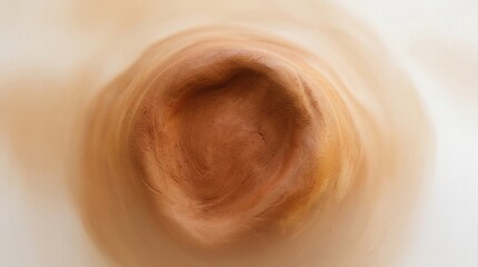 Fototapeta premium Smooth Soft Warm Clay to Sandy Off White Gradient - Earthy Soft Abstract Background