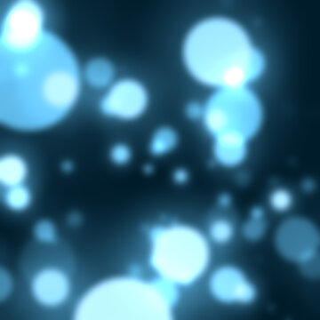 Elegant Bokeh Lights Square Looped Background for Social Media Post and Feed