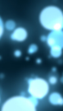 Elegant Bokeh Lights Vertical Looped Background for Mobile Stories and Reels