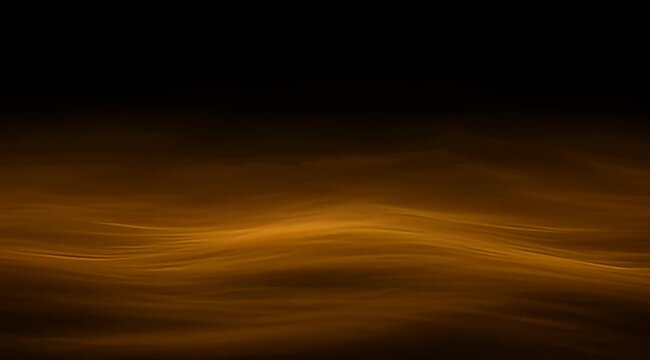 Abstract golden horizon with dark sky suggesting fire or otherworldly landscape
