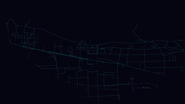 Tai&rsquo;An, China, City Infrastructure Expansion Animation, Urban Visualization Technology