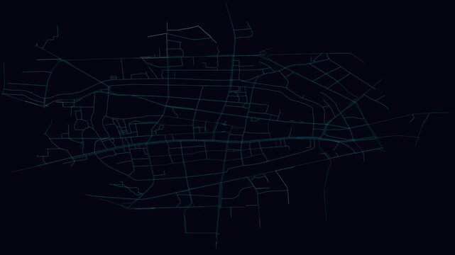 Hefei, China, City Infrastructure Expansion Animation, Urban Visualization Technology