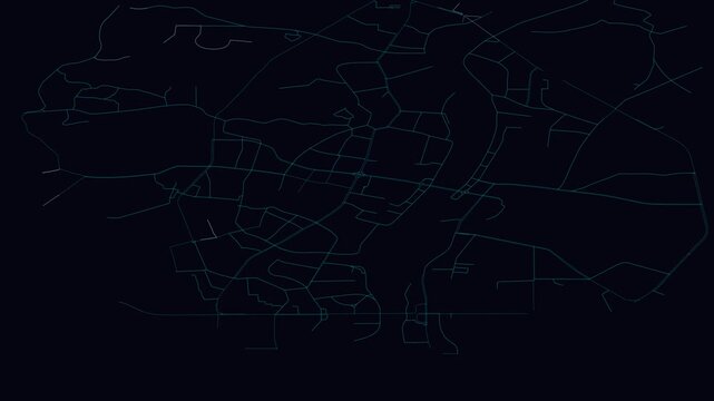 Guilin, China, City Infrastructure Expansion Animation, Urban Visualization Technology