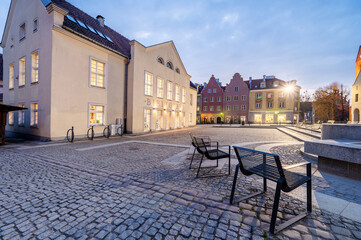 Old Town Square in Olsztyn, Poland © Tomasz Warszewski