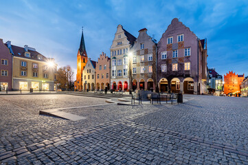 Old Town Square in Olsztyn, Poland © Tomasz Warszewski