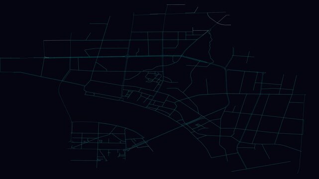 Changde, China, City Infrastructure Expansion Animation, Urban Visualization Technology