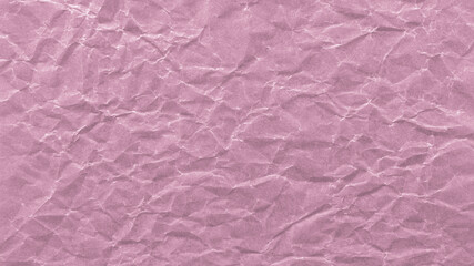 Fototapeta premium Textured pink crumpled paper desktop wallpaper