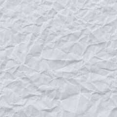 Naklejka premium Crumpled white paper texture