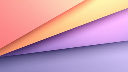 Obraz premium Soft Gradient Layers of Colorful Paper Background in Pastel Shades for Creative Design, Art Projects, and Modern Aesthetic Interiors