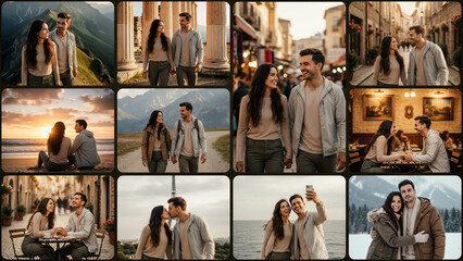 Cinematic Travel Memories Photo Slideshow