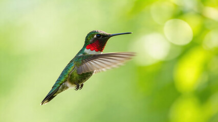 Fototapeta premium Hummingbird in Flight