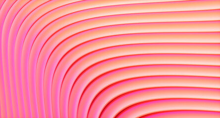 Obraz premium Abstract futuristic background with smooth curve. 3d rendering