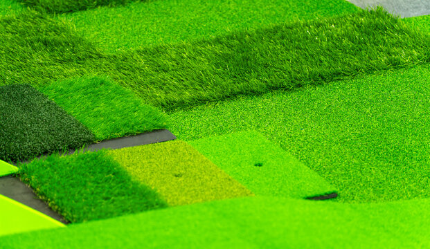 green artificial grass astroturf selection