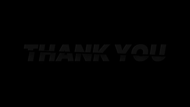 thank you animation 16:9