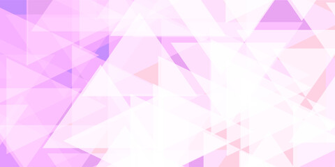 Fototapeta premium Abstract Geometric Pattern with Purple and Pink Hues.