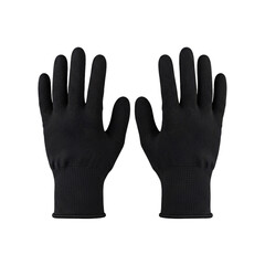 Obraz premium Black touchscreen gloves for hands
