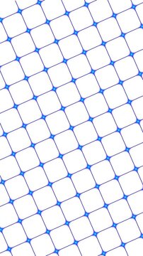 Abstract blue grid loop background.Blue grid on white.