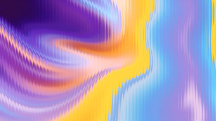 Obraz premium A vibrant pink abstract landscape with smooth waves and a gradient background