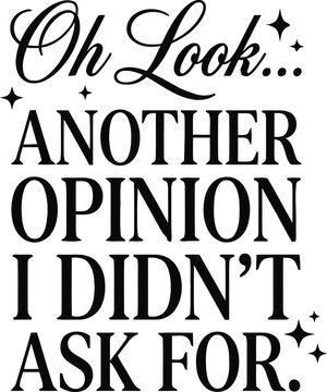 Oh look, another unsolicited opinion i didn't ask for.
