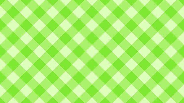 Green plaid pattern HD wallpaper, colourful simple 4k background