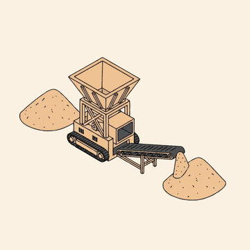 vector illustration of a mouse trap