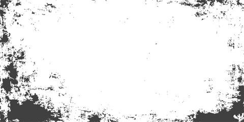 Obraz premium Abstract grunge background featuring a vintage ink splatter design with a dirty paint texture, black vector frame, and artistic liquid spray stains on paper
