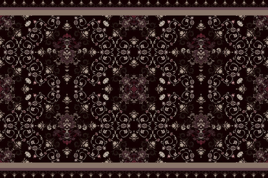 Vintage Arabic pattern.Persian colored carpet.Rich ornament for fabric design,handmade,interior decoration,textiles.Abstract design of persian carpet with geometric ornament.Moroccan style background.