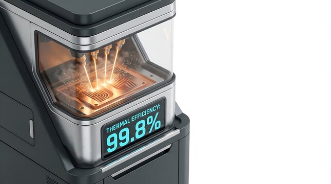 3D isometric hardware fabrication with copper PBF 3D printing
