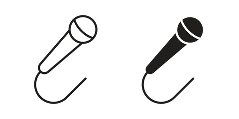 Concert icon design vector. Flat and line vector Icon Design © Dan