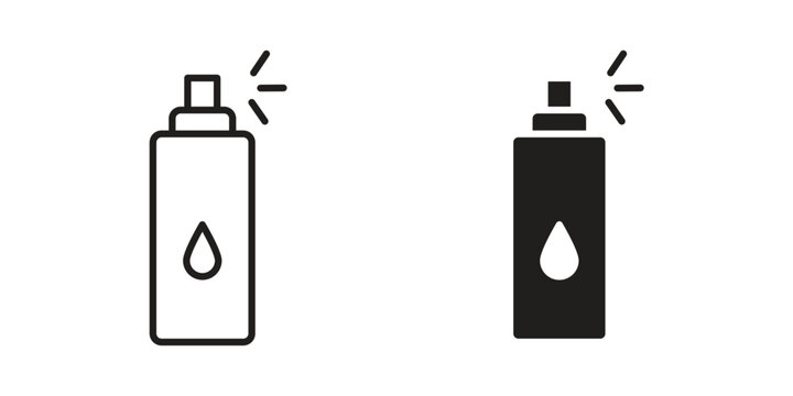 deodorant icon design vector. Flat and line vector Icon Design