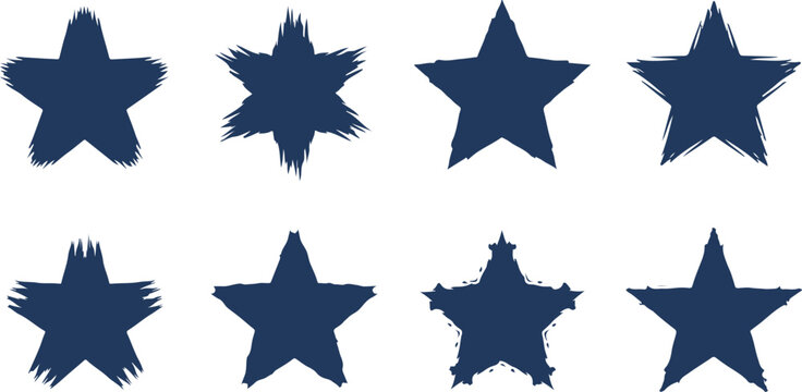  stars and stripes with an American flag pattern in blue and red colors for a festive Christmas holiday celebration design