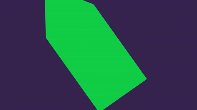 Animated transition opener with linear swipe and fade effect, smooth motion design for video intro, presentation, and digital projects in green screen background 