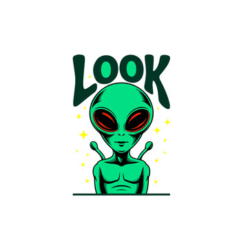 Allien T-Shirt Logo Icon