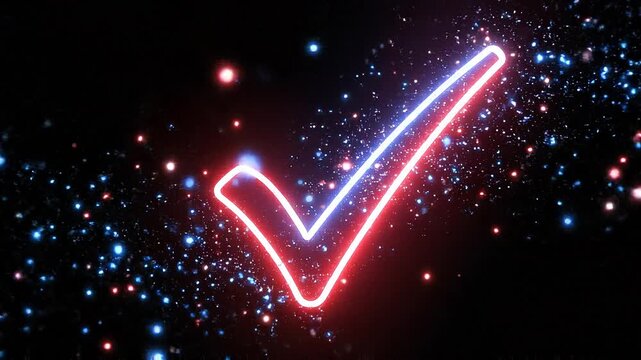 This success check icon animation features a glowing checkmark success loop animation, providing a centang pop clean