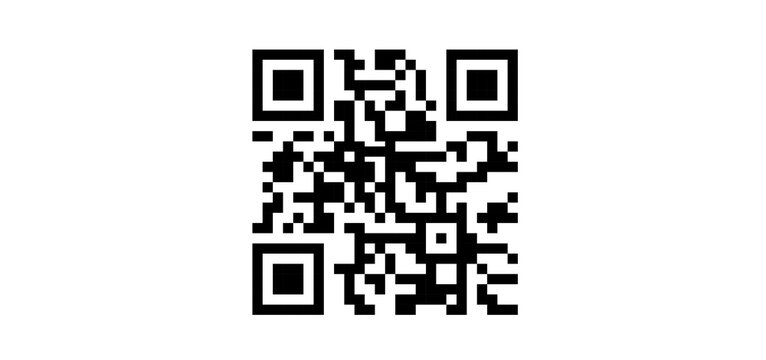 QR code in transparent image 