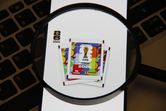 Figurinhas da Copa do Mundo FIFA 2026 - Cromos Panini.