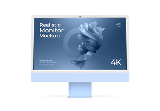 Monitor Display Mockup