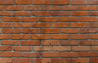 Fototapeta premium Red brick wall texture and interior design