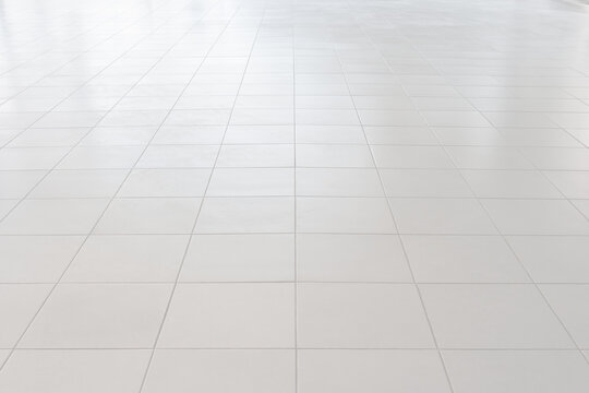 Tiled Floor Perspective: A sleek, modern floor of large tiles, creating a sense of spaciousness and clean lines, perfect for contemporary design.