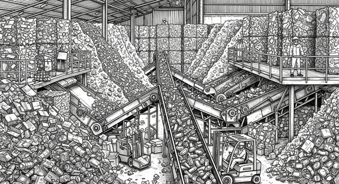 Large crowd in a sports stadium.