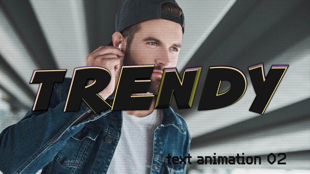 Echo Text Animation 02