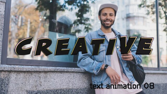 Echo Text Animation 08