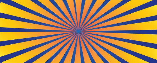 Obraz premium Comic flash explosion radial lines background design. Vector illustration